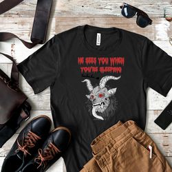 krampus shirt, krampus t shirt, krampus 5k shirt