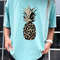 Pineapple Shirt, Leopard Shirts for Women, Foodie Shirt, Comfort Colors Summer Tee, Cute Pineapple T Shirt, Pineapple Lover, Gift for Her - 4.jpg