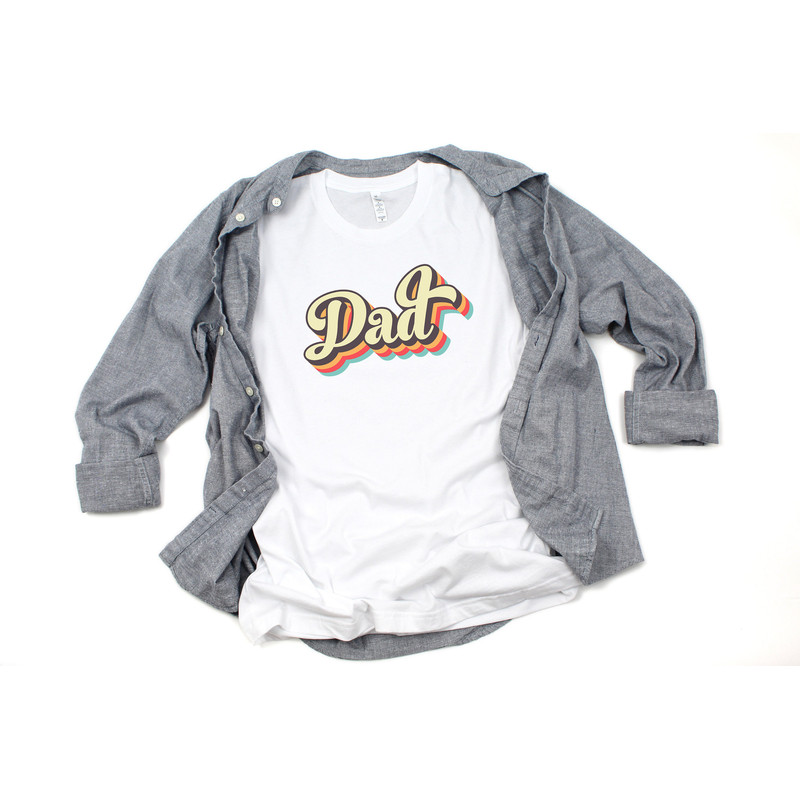 Retro Dad Shirt, Dad Shirt, Gift For Him, Gift For Dad, Dad Life Shirt, Retro Daddy Shirt, Fathers Day Present, Softstyle Unisex Tee - 3.jpg