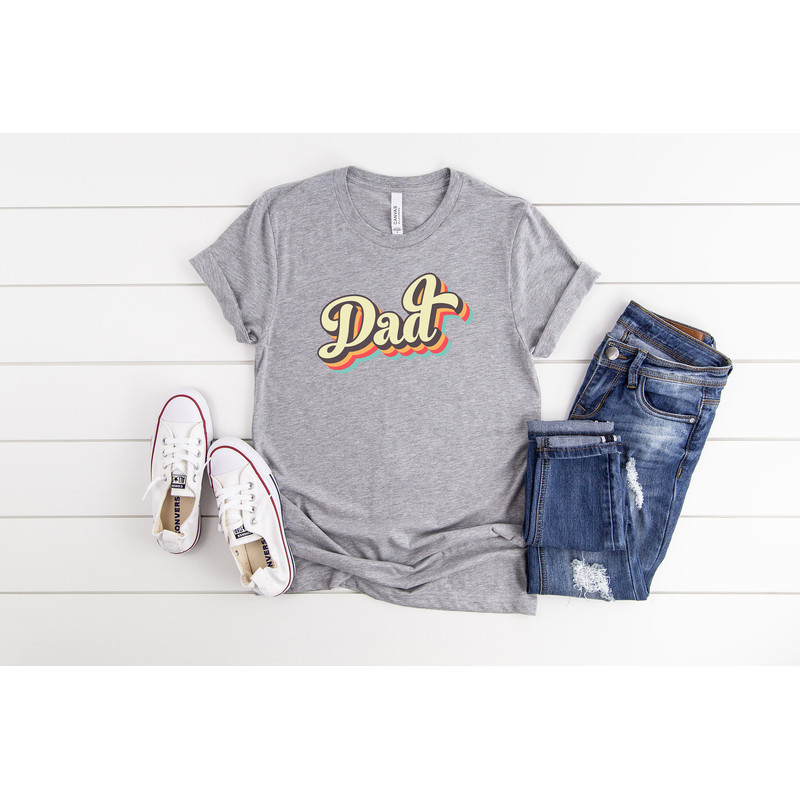Retro Dad Shirt, Dad Shirt, Gift For Him, Gift For Dad, Dad Life Shirt, Retro Daddy Shirt, Fathers Day Present, Softstyle Unisex Tee - 4.jpg