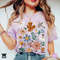 Retro Wildflower Tshirt, Comfort Colors Shirt, Floral Tshirt, Meadow, Flower Shirt, Gift for Women, Ladies Shirts, Best Friend Gift - 4.jpg