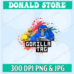 gorilla tag character cricut png, gorilla tag vector art png, layered files, eps silhouette files cut files for cricut
