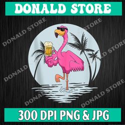 flamingo drinking beer png bundle, trending png, popular printable, png high quality, png, digital download