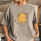Think Happy Thoughts, Sunflower Tee, Wildflower Tshirt, Oversized Boho Shirt, Floral Tshirt, Gift for Women, Ladies Shirts, Best Friend - 3.jpg