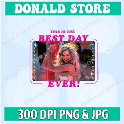 barbie the movie best day ever png, png high quality, png, digital download