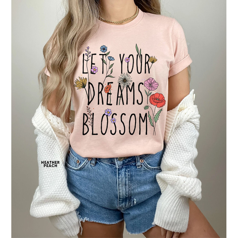 Wildflower Tshirt, Wild Flowers Shirt, Floral Tshirt, Flower Shirt, Gift for Women, Ladies Shirts, Best Friend Gift - 2.jpg