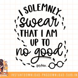 harry potter up to no good on white png, sublimate, digital download