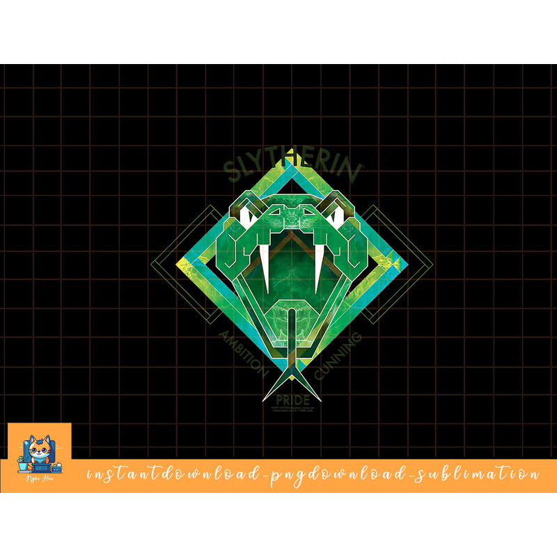 Harry Potter Slytherin Ambition Cunning Pride png, sublimate, digital download.jpg