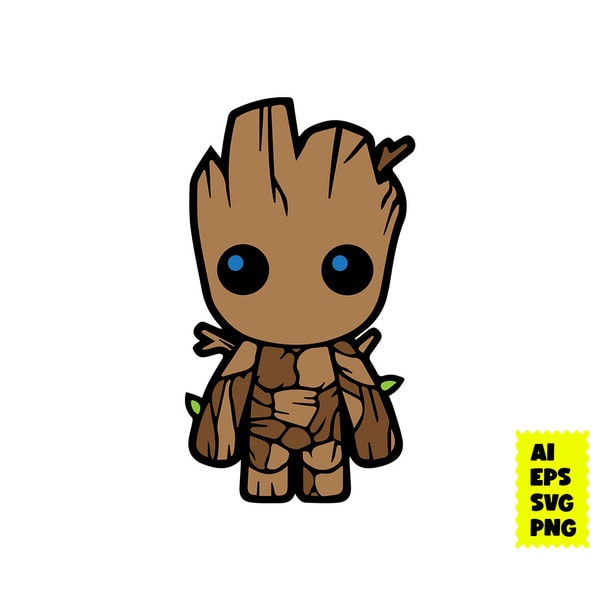 Gro Svg Groot Svg, I Am Groot Svg, Disney Svg, Png Digital File | Inspire Uplift