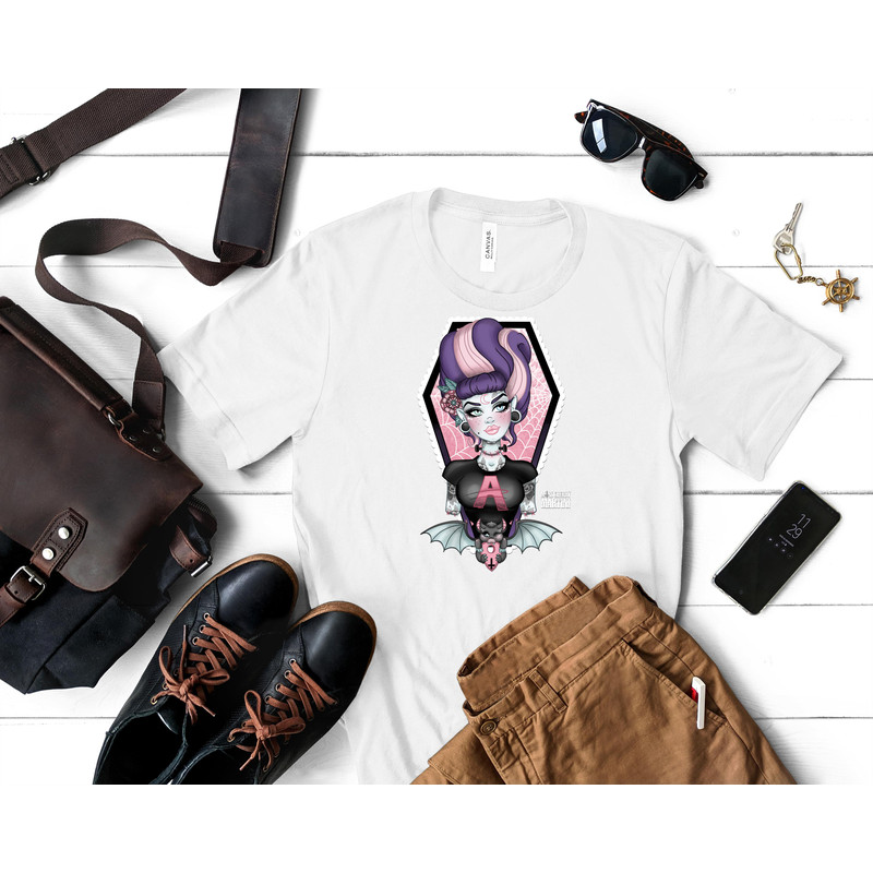 Zombabe Ali Darling Classic T-Shirt 74_White_White.jpg