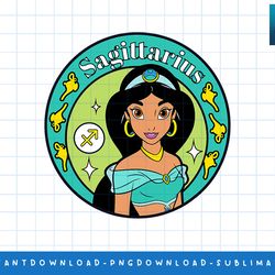 disney princess jasmine sagittarius zodiac png, sublimate, digital print