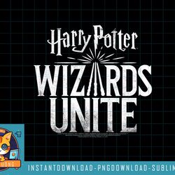 harry potter wizards unite logo png, sublimate, digital download