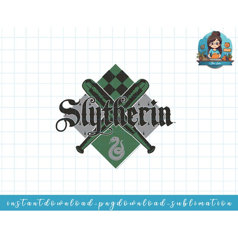 Harry Potter Slytherin Quidditch png, sublimate, digital download.jpg