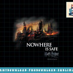 harry potter burning hogwarts png, sublimate, digital download