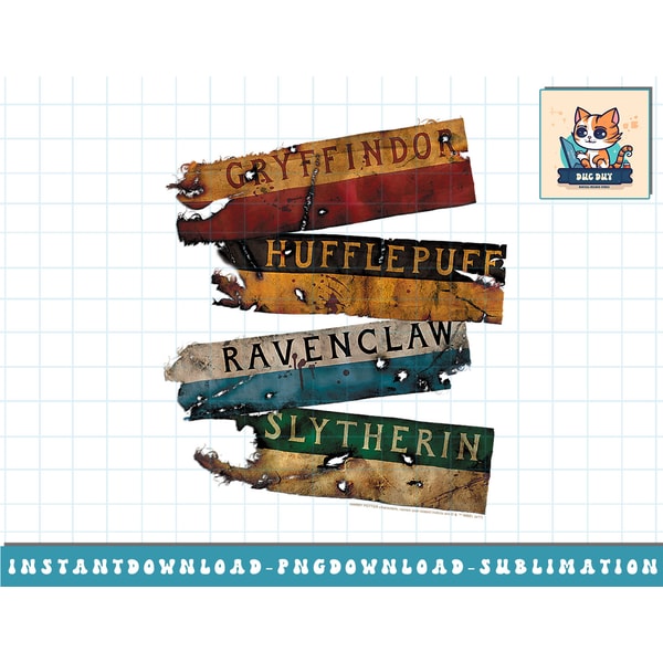 Harry Potter Burnt Banners Png Sublimate Digital Download Inspire harry-potter-burnt-banners-png-sublimate-digital-download-inspire