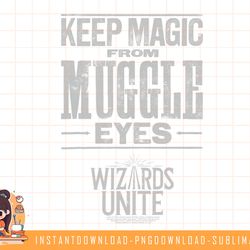 harry potter wizards unite hidden magic png, sublimate, digital download
