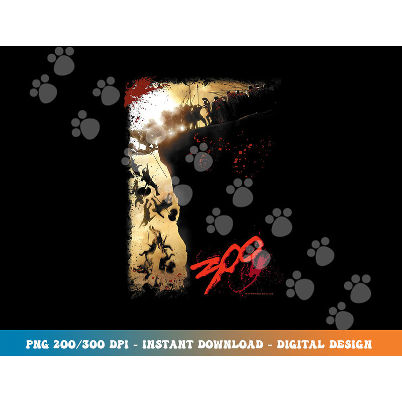 300 Movie The Cliff  png, sublimation.jpg