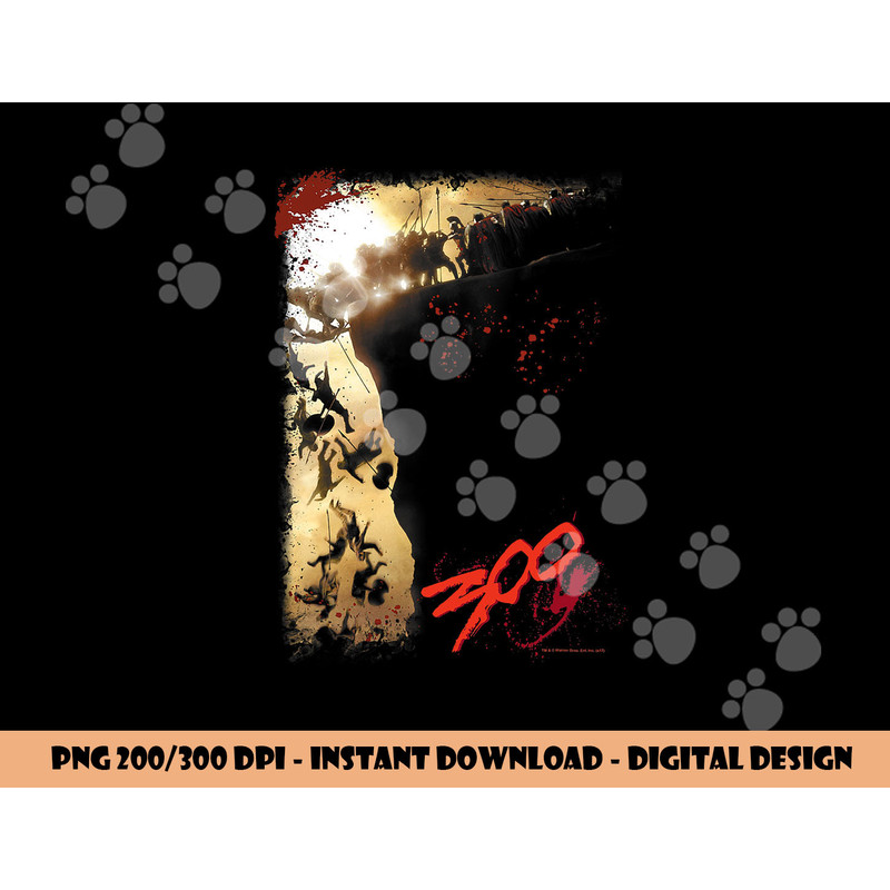 300 Movie The Cliff  png, sublimation .jpg