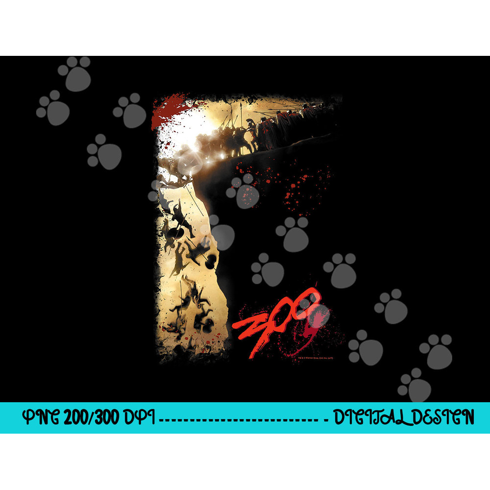 300 Movie The Cliff png, sublimation .jpg