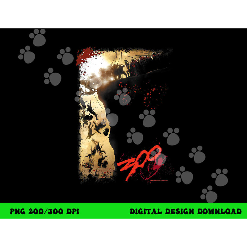 300 Movie The Cliff  png, sublimation .jpg