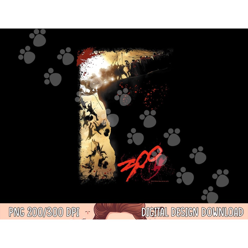 300 Movie The Cliff png, sublimation .jpg