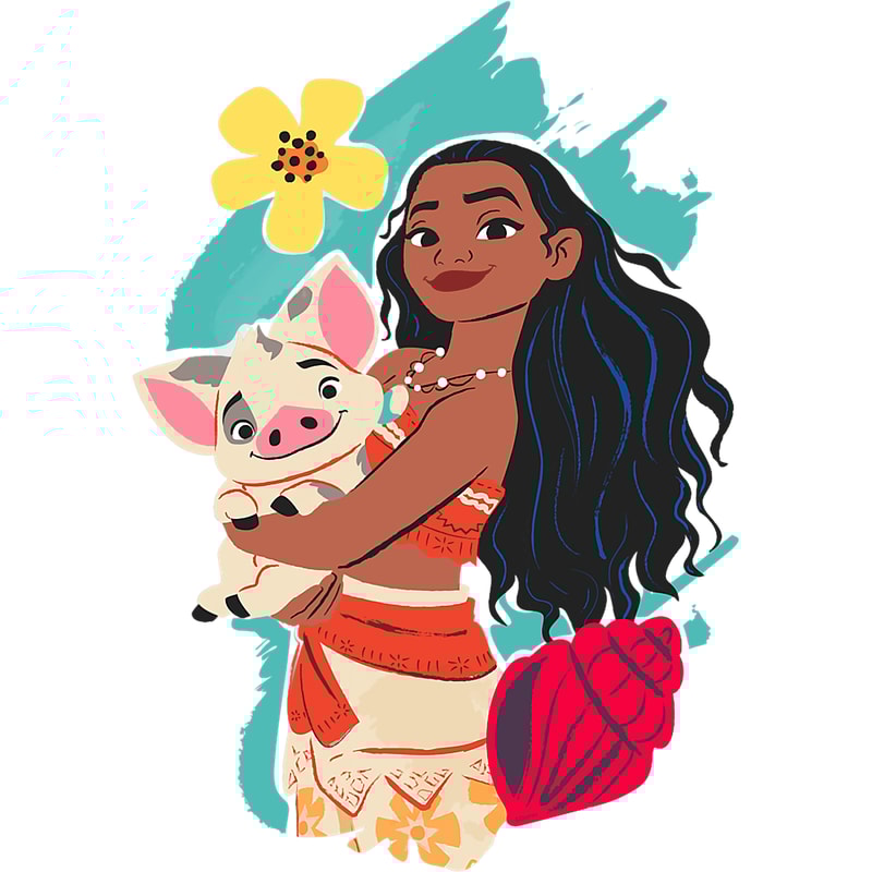 Disney Princess Moana and Pua Seashell T-Shirt.pngDisney Princess Moana and Pua Seashell T-Shirt.png