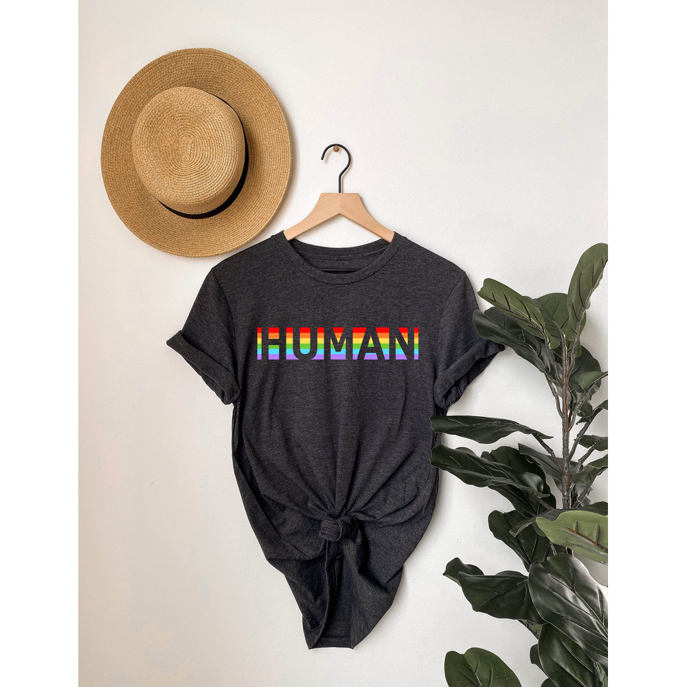 Human LGBT Shirt, LGBT, LGBT Shirt, Lgbt Pride, Pride Shirt, Pride, Love is shirt, Love is love, Pride t shirt, Lgbt tee, Pride tee - 1.jpg