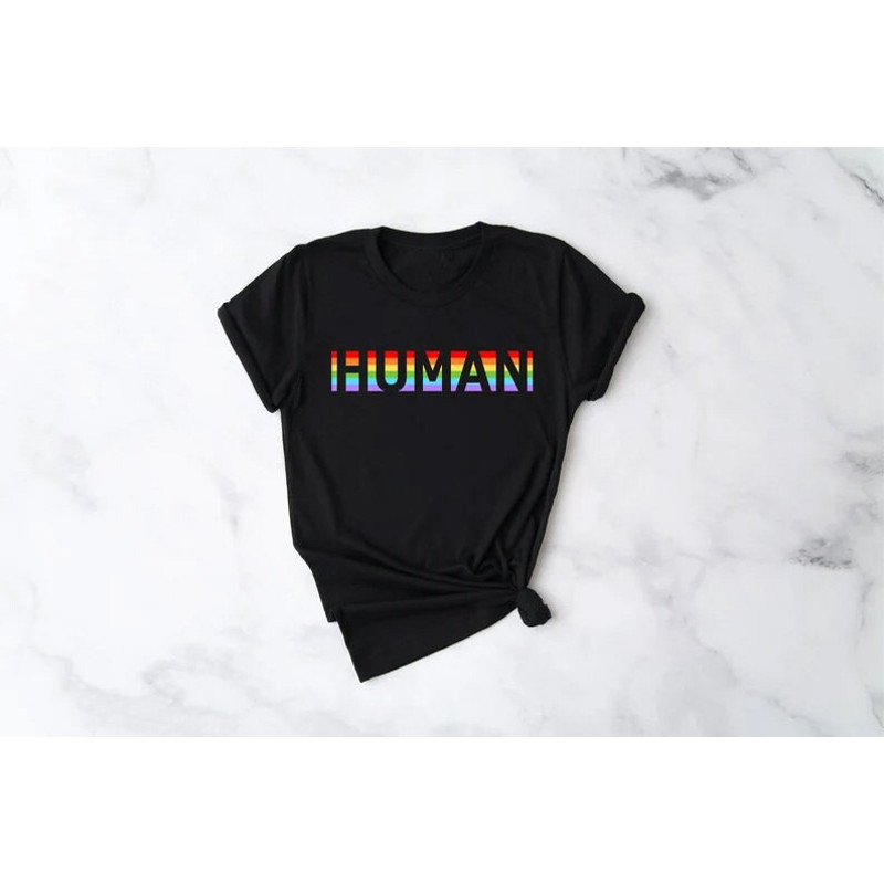 Human LGBT Shirt, LGBT, LGBT Shirt, Lgbt Pride, Pride Shirt, Pride, Love is shirt, Love is love, Pride t shirt, Lgbt tee, Pride tee - 2.jpg