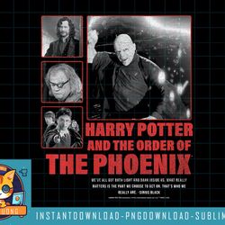 kids harry potter and the order of the phoenix panel poster png, sublimate, digital download