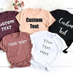 Personalized T-shirt, Custom T-Shirts, Custom Shirt, Personalized Shirt, Custom Shirt Printing, Custom Shirt for Women,
