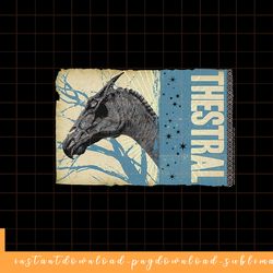 harry potter thestral artsy collage png, sublimate, digital download