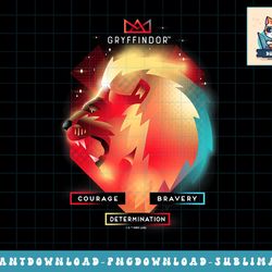 harry potter deathly hallows 2 gryffindor galactic lion png, sublimate, digital download