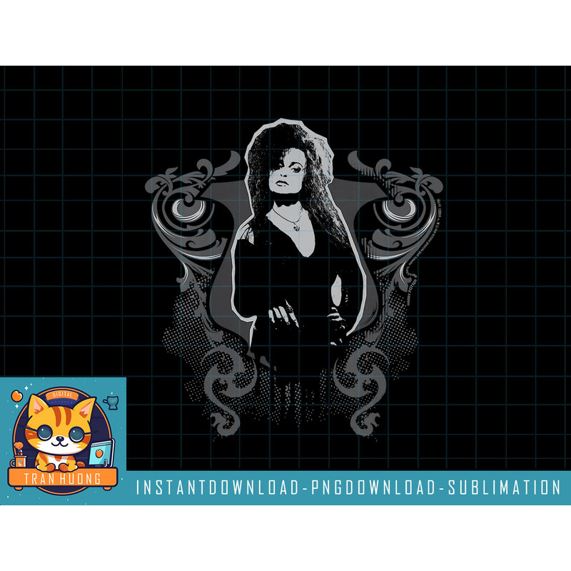 Kids Harry Potter Bellatrix Lestrange Dripping Portrait png, sublimate, digital download.jpg