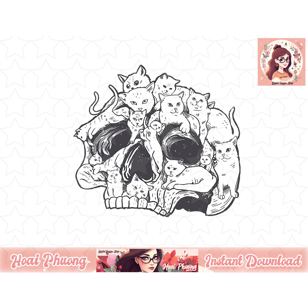 Kitty Skeleton Halloween Costume Skull Cat png, instant download.jpg