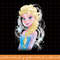 Disney Frozen Elsa Snowflake Swirls Graphic T-Shirt png, sublimate, digital download.jpg
