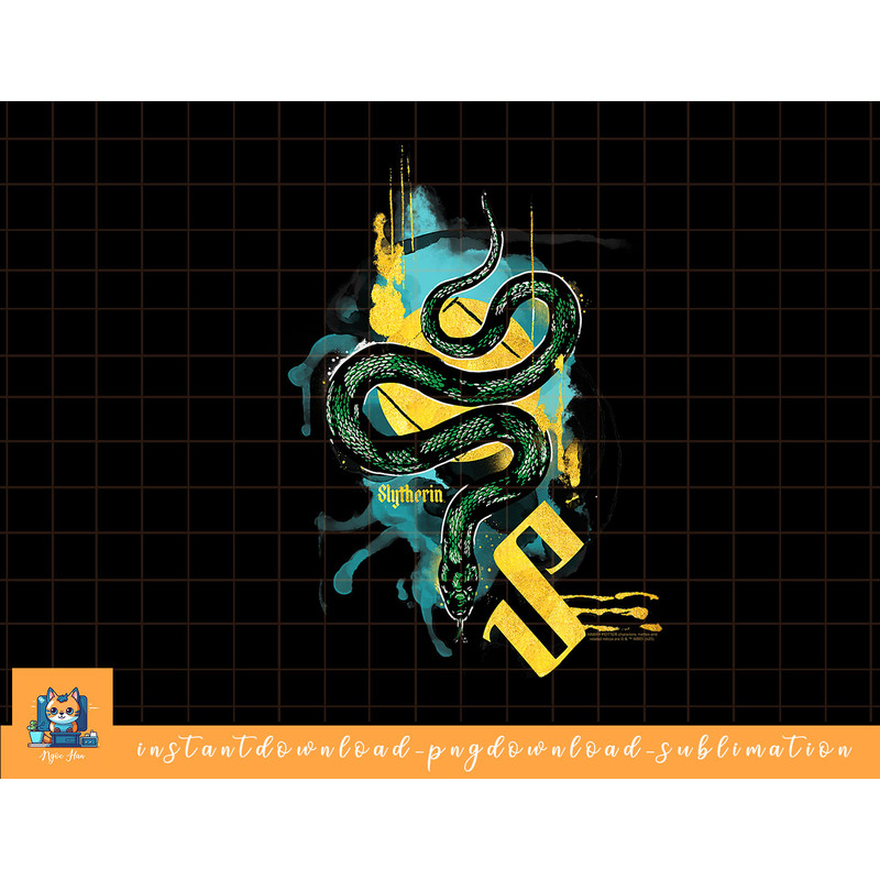 Harry Potter Urban Elegance Slytherin Snake png, sublimate, digital download.jpg