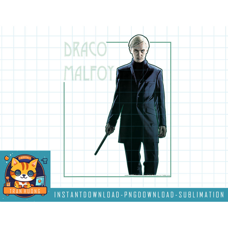 Kids Harry Potter Deathly Hallows 2 Draco Malfoy Portrait Youth png, sublimate, digital download.jpg