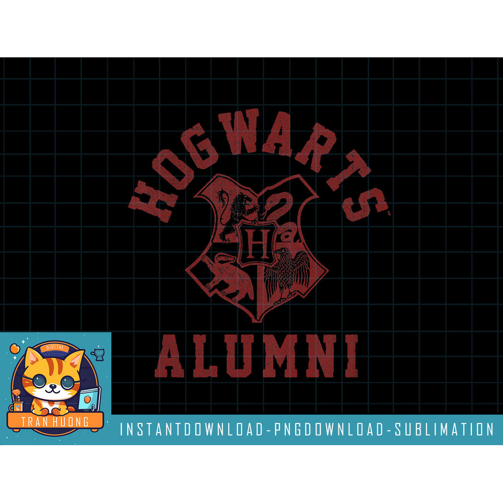 Kids Harry Potter Deathly Hallows 2 Hogwarts Alumni Logo Youth png, sublimate, digital download.jpg