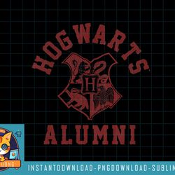 kids harry potter deathly hallows 2 hogwarts alumni logo youth png, sublimate, digital download