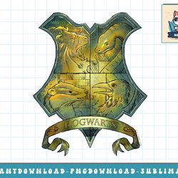 harry potter deathly hallows 2 hogwarts shining crest png, sublimate, digital download