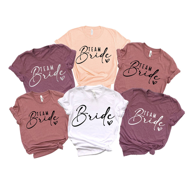 Team Bride Shirts, Bride Shirt, Bachelorette Party Shirts, Bridesmaid Shirts, Bridesmaid Proposal Gift, Bachelorette Shirts, Squad Shirt - 1.jpg