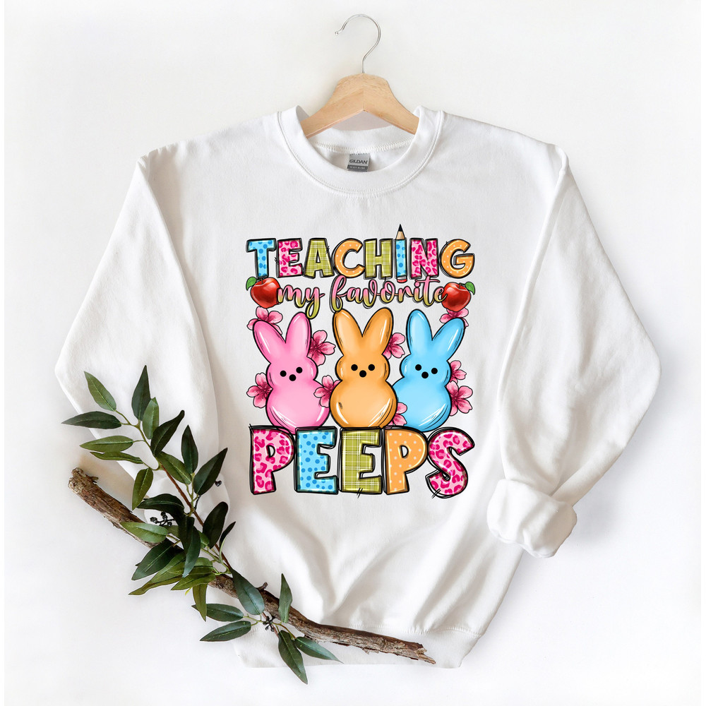Teaching My Favorite Peeps Shirt,Teacher Shirt,Easter Teacher Shirt, Teacher T-Shirt, Teacher Tee,Peeps T-Shirt, Easter Shirt,Easter Day - 3.jpg