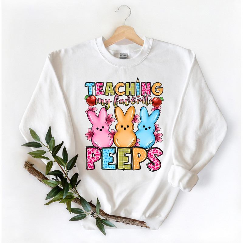 Teaching My Favorite Peeps Shirt,Teacher Shirt,Easter Teacher Shirt, Teacher T-Shirt, Teacher Tee,Peeps T-Shirt, Easter Shirt,Easter Day - 3.jpg