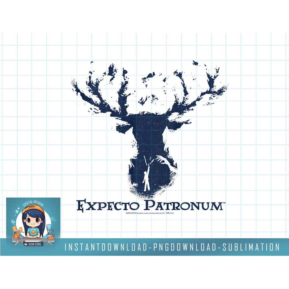 Kids Harry Potter Expecto Patronum Silhouette png, sublimate, digital download.jpg