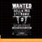 Kids Harry Potter Bellatrix Lestrange Wanted Poster White Text png, sublimate, digital download.jpg