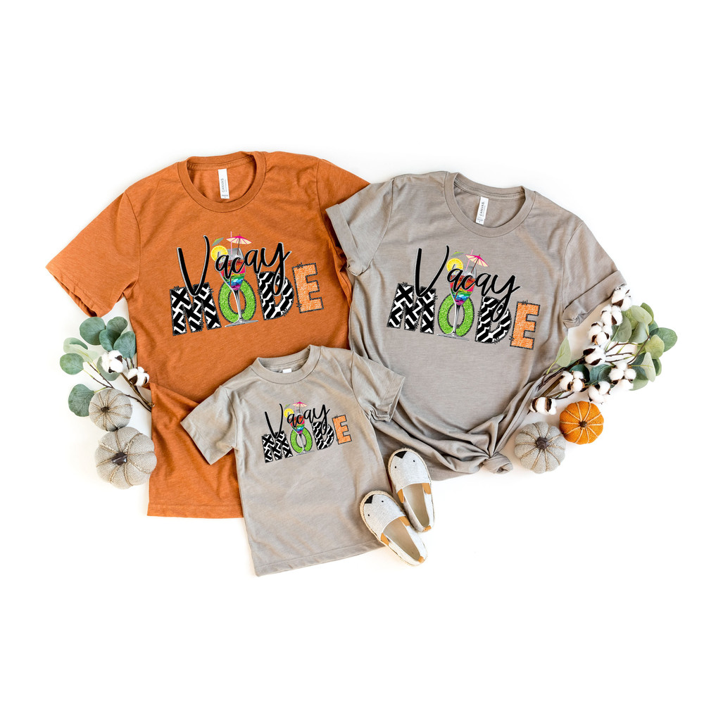 Vacation Shirt, Vacay Mode Shirt, Vacation Shirts for Women, Funny Travel Shirt, Vacay Mode, Vacation Tees,Traveler Gift,Womens Travel Shirt - 1.jpg