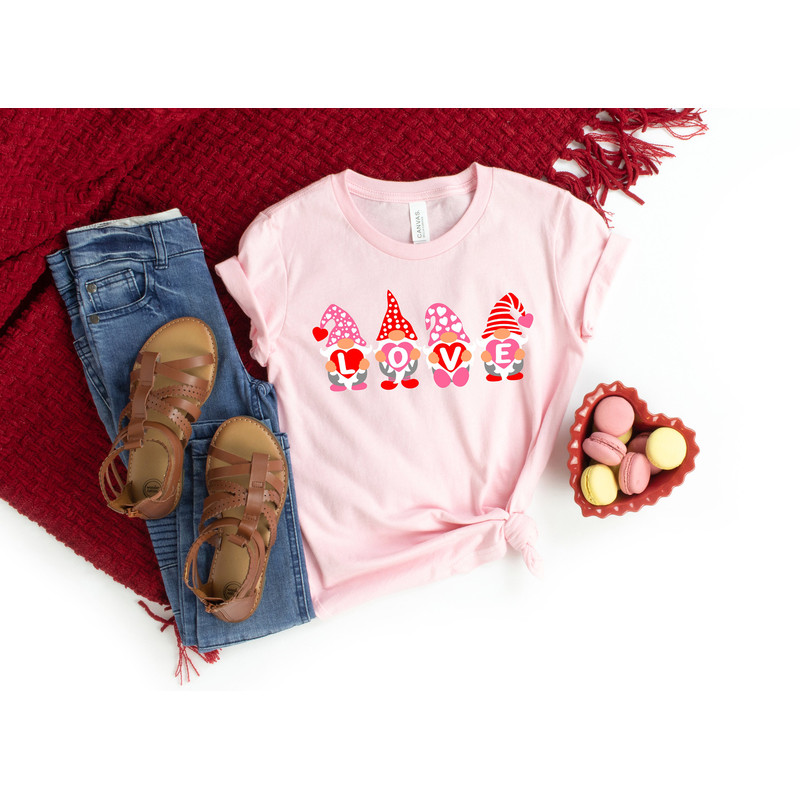 Valentine Love Gnomes with Heart Shirt,Valentines Day Shirt For Woman,Heart Shirt,Cute Valentine Shirt,Cute Valentine Tee,Valentines Day - 3.jpg