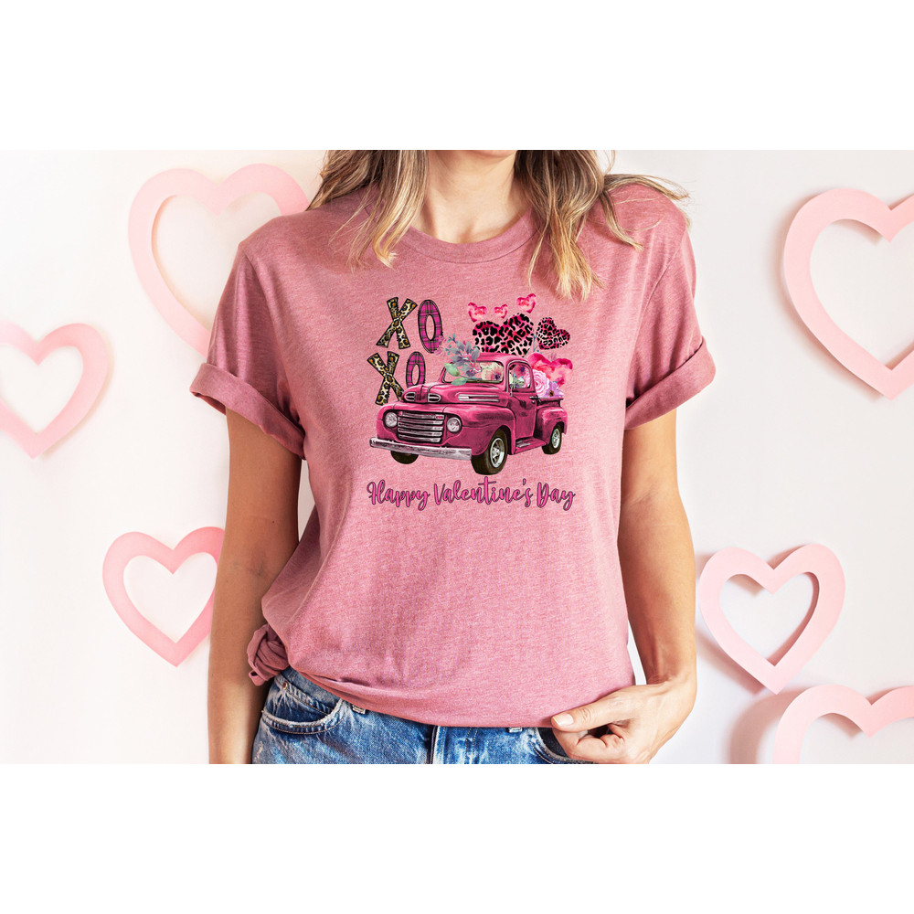 Valentine Truck Sweatshirt,Xoxo Valentines Day Shirts For Woman,Heart Shirt,Cute Valentine Shirt,Valentines Day Gift,Valentines Gift - 2.jpg