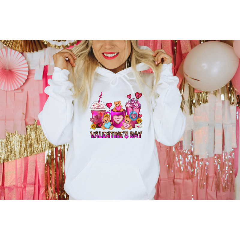 Valentines Day Coffee Cups Shirt,Valentines Day Shirts For Woman,Latte Valentine Shirt,Valentines Day Gift,Happy Valentine's Day Shirt - 2.jpg