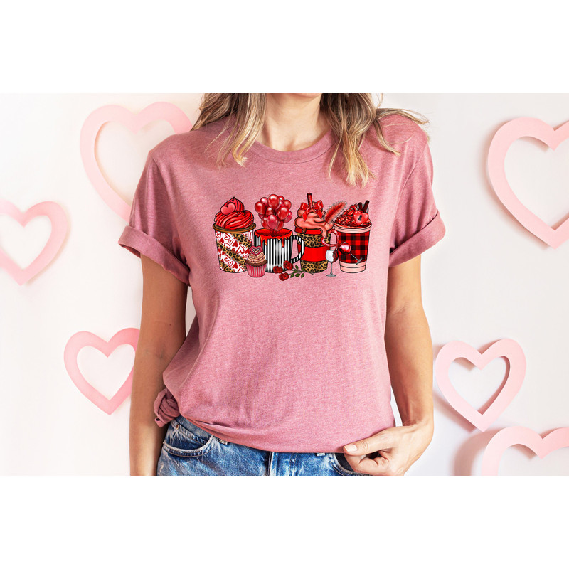 Valentines Day Coffee Drink Sweatshirt,Drink lover Shirt,Valentines Day Shirts For Woman,Valentines Day Gift,Happy Valentine's Day Shirt - 2.jpg